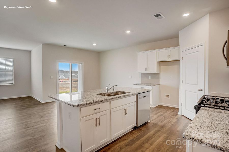 Furnished interior view inside a new home in Woodhaven at Chester, Chester (Image 2).