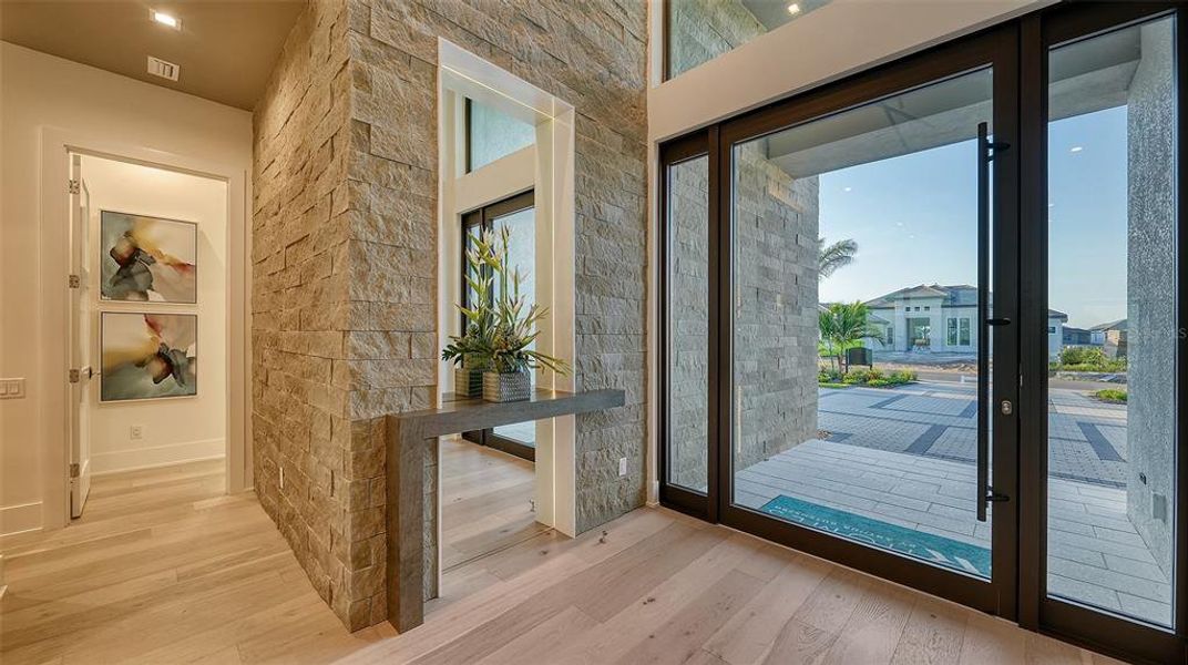 Furnished interior view inside a new home in Wild Blue at Waterside, Sarasota (Image 5).