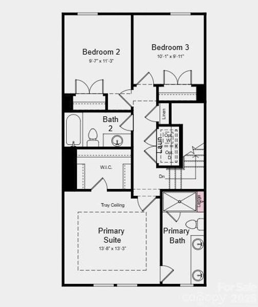 Additional Highlights Include: shower with built-in ledge in the primary bathroom.