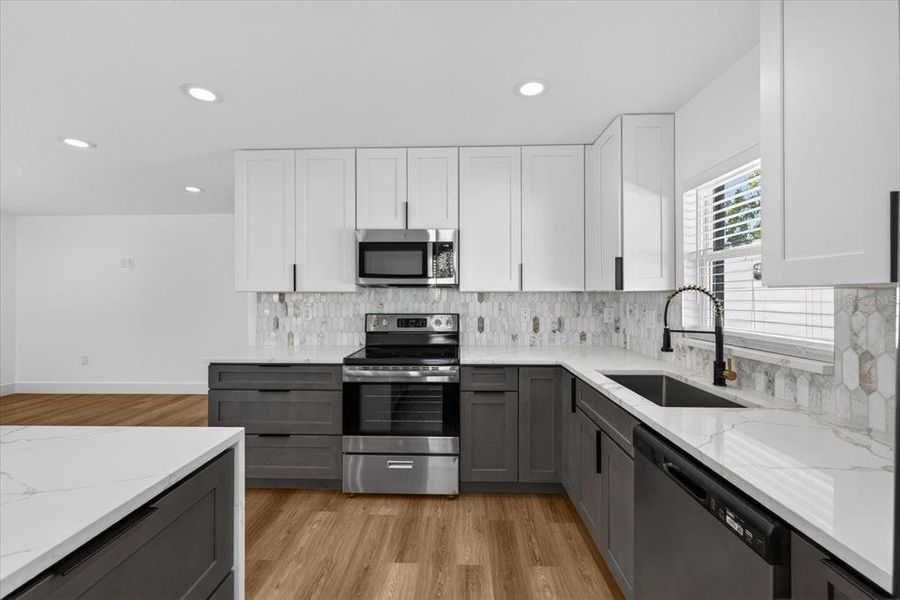 Furnished interior view inside a new home in , Tampa (Image 9).