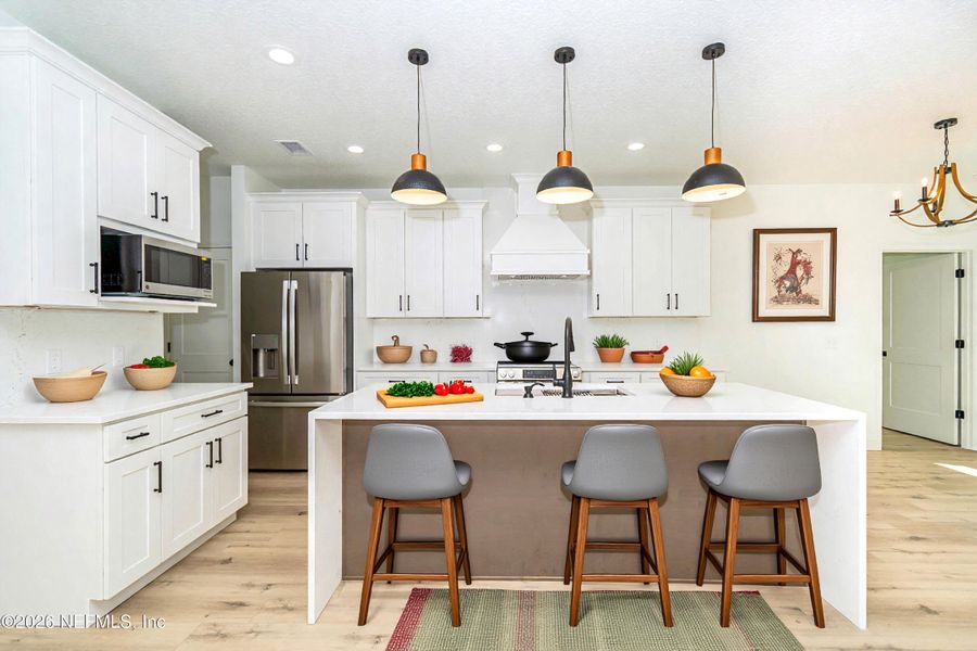 Furnished interior view inside a new home in , Macclenny (Image 19).