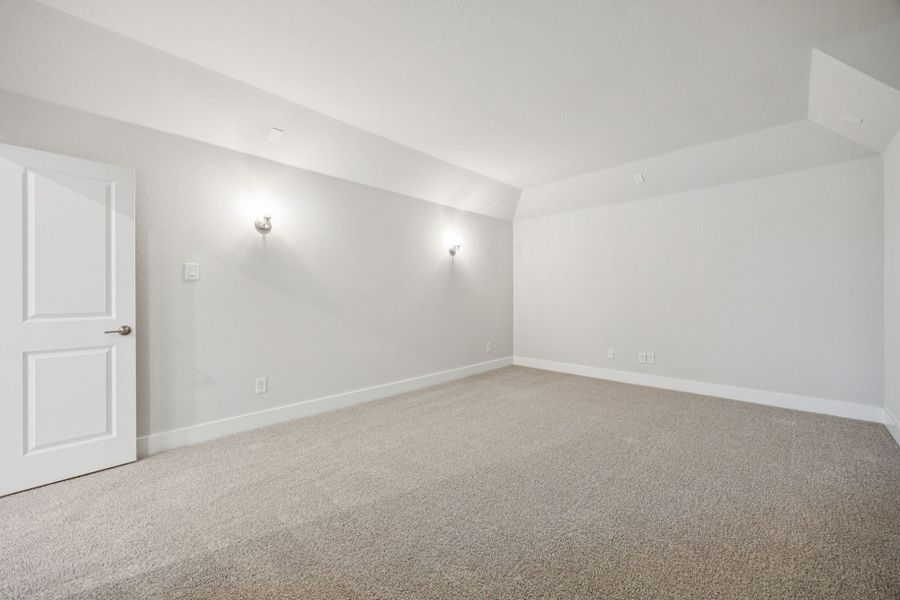 Representative unfurnished interior of a home built from the Majestic by Centre Living Homes in Painted Tree Woodland West, McKinney (Image 29). Representative unfurnished interior of a home built from the Majestic by Centre Living Homes in Painted Tree Woodland West, McKinney (Image 29).