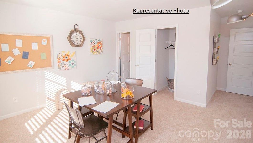 Furnished interior view inside a new home in Wallace Springs, Statesville (Image 14).