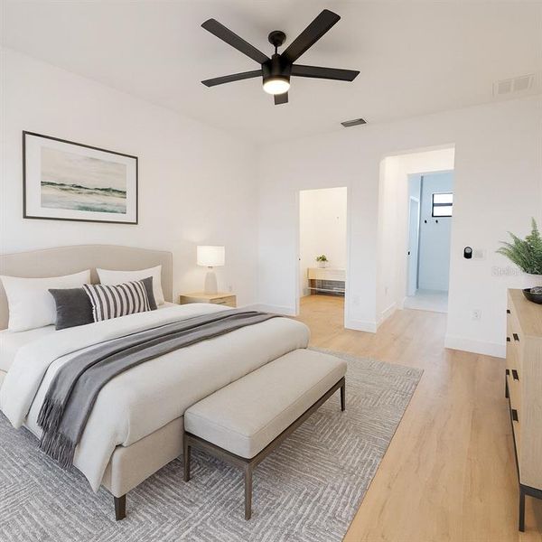 Furnished interior view inside a new home in , Port Charlotte (Image 11).