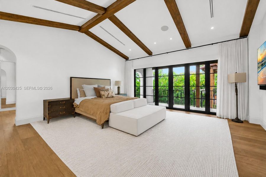 Furnished interior view inside a new home in , Coral Gables (Image 26). Furnished interior view inside a new home in , Coral Gables (Image 26).