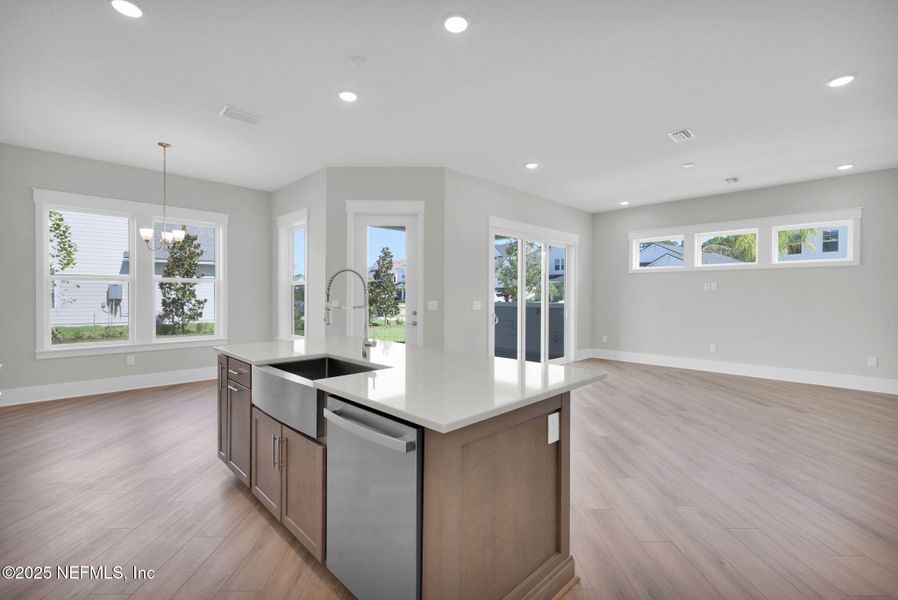Furnished interior view inside a new home in Seabrook Village at Seabrook, Ponte Vedra (Image 9).
