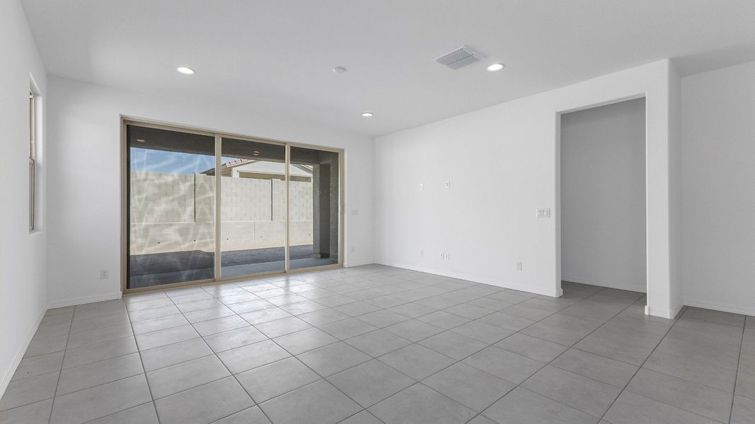 Furnished interior view inside a new home in Castillo at Anderson Parc, Buckeye (Image 11).