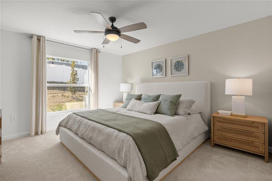 Furnished interior view inside a new home in Marion Oaks, Ocala (Image 11).