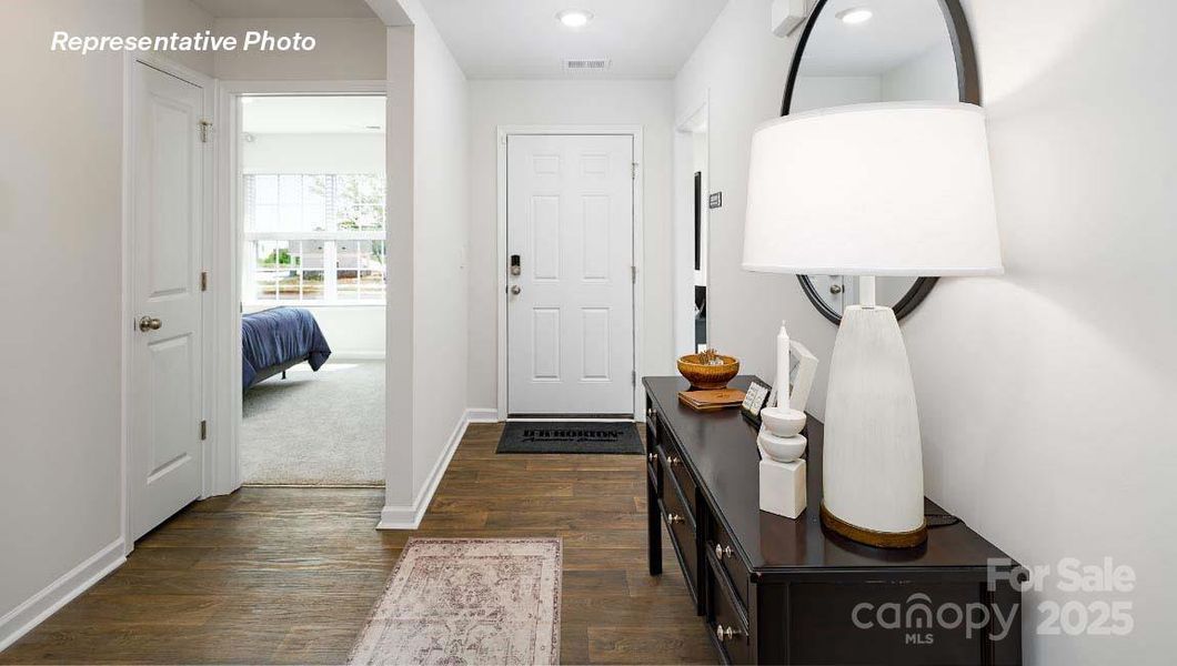 Furnished interior view inside a new home in Villages of Maiden, Maiden (Image 4).