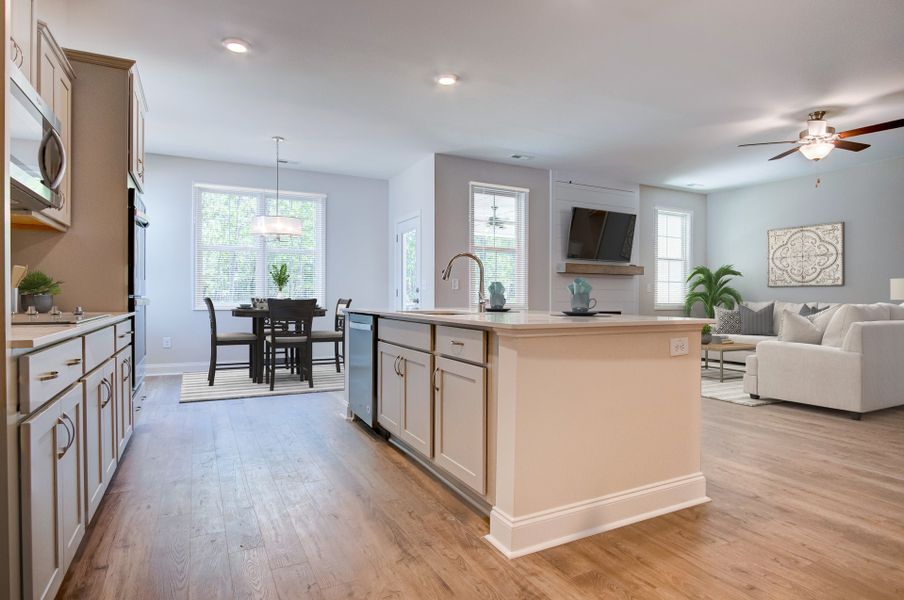Representative furnished interior of a home built from the Brooks by McKee Homes in Legacy Lakes, Aberdeen (Image 6).