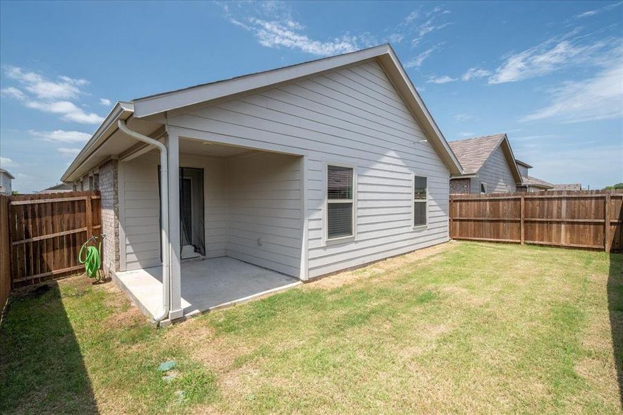 Exterior details and patio area of a home in Magnolia, Josephine (Image 3).