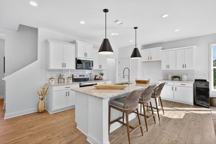 Furnished interior view inside a new home in , Jefferson (Image 5).