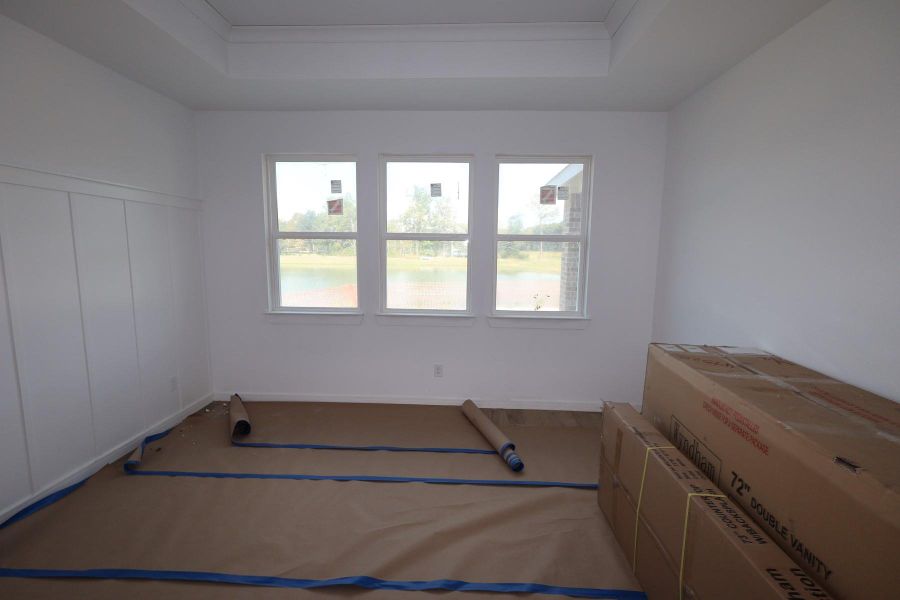 Primary suite - still under construction! Primary suite - still under construction!