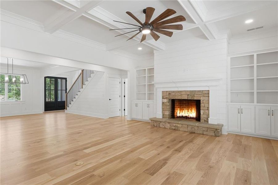 Spacious, unfurnished interior of a new home in , White (Image 34).