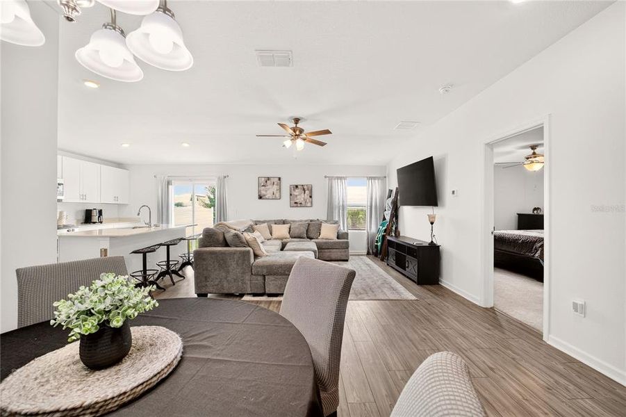 Furnished interior view inside a new home in Marion Ranch, Ocala (Image 43). Furnished interior view inside a new home in Marion Ranch, Ocala (Image 43).