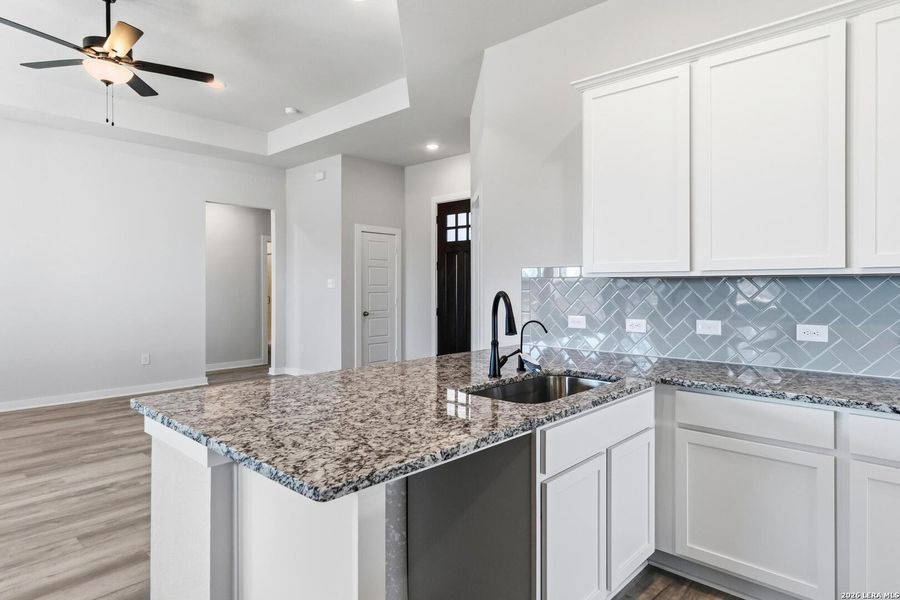 Furnished interior view inside a new home in Lonesome Dove, San Antonio (Image 9).