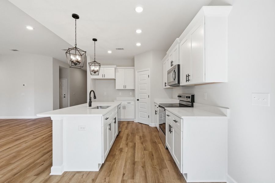 Furnished interior view inside a new home in Barton's Bend, Crestview (Image 11).