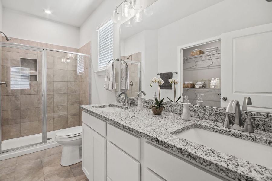 Representative furnished interior of a home built from the The Cade by Stanley Martin Homes in Crown Pointe, Simpsonville (Image 12).