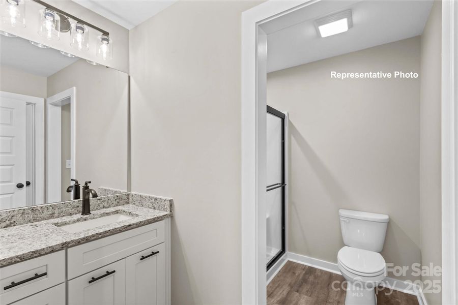 Furnished interior view inside a new home in , Statesville (Image 5).