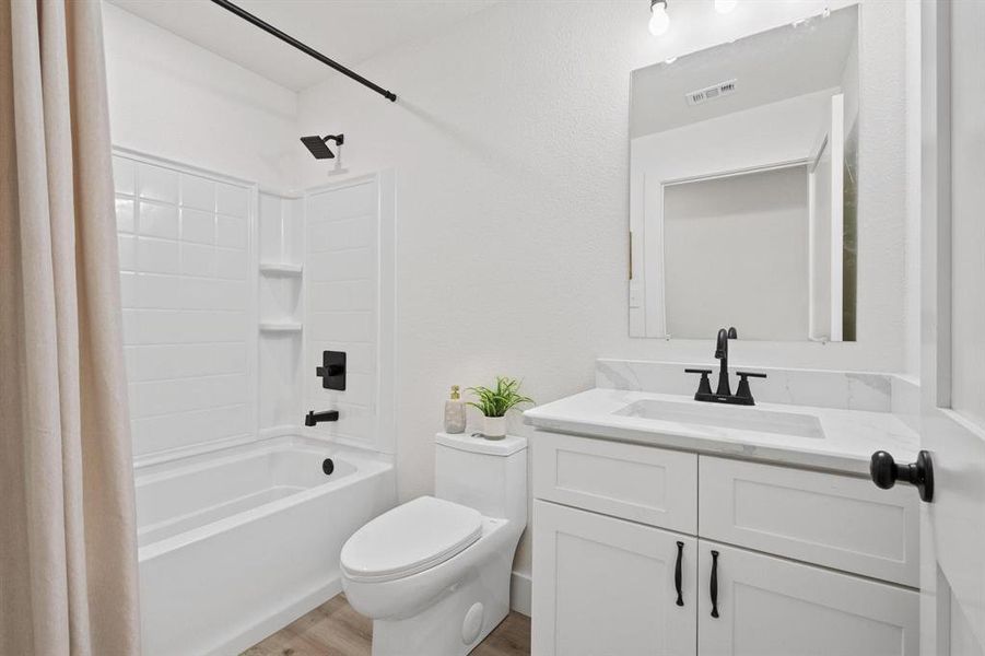 Furnished interior view inside a new home in , Wolfe City (Image 7). Furnished interior view inside a new home in , Wolfe City (Image 7).