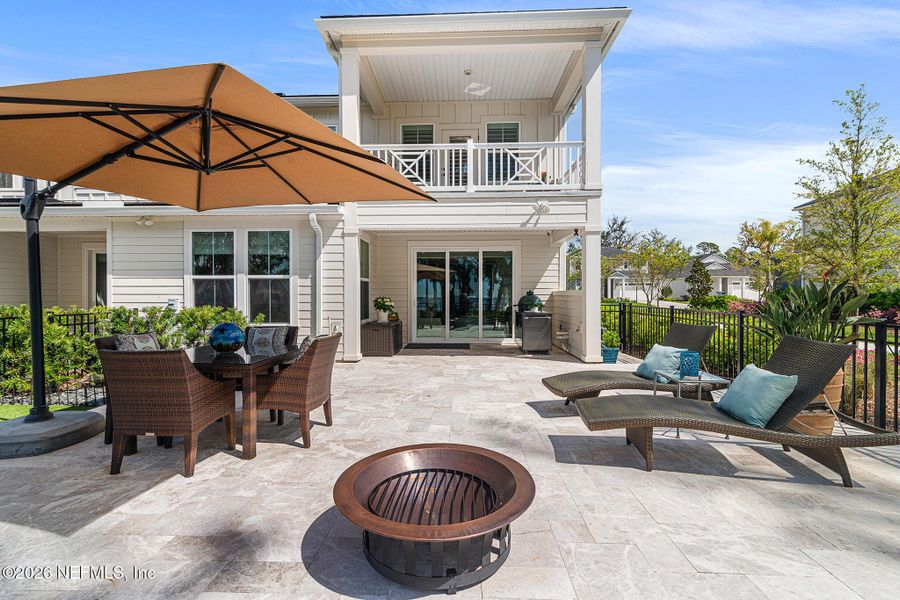 Exterior details and patio area of a home in , St. Johns (Image 34).