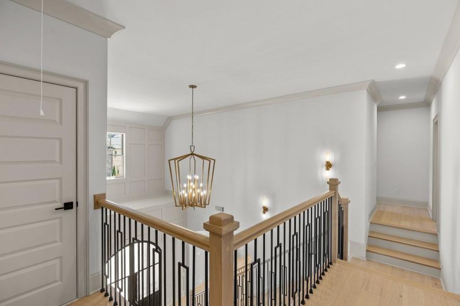 Furnished interior view inside a new home in , Braselton (Image 9).