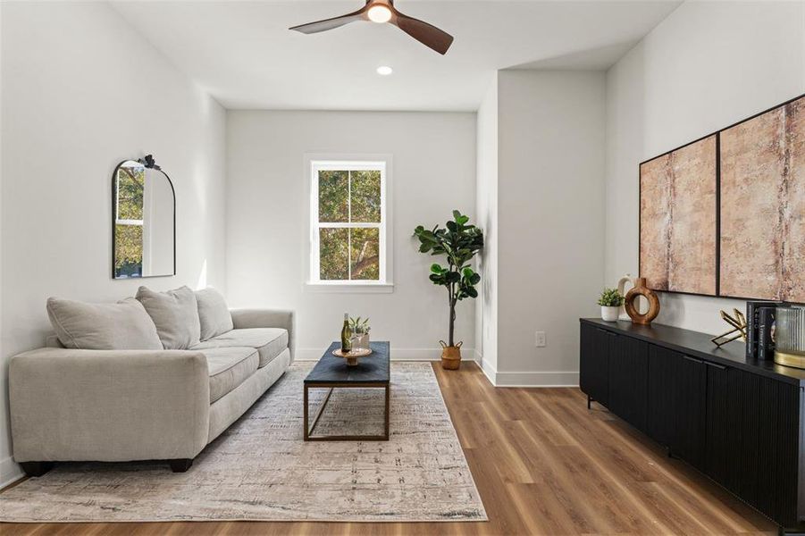 Furnished interior view inside a new home in , Seminole (Image 19).