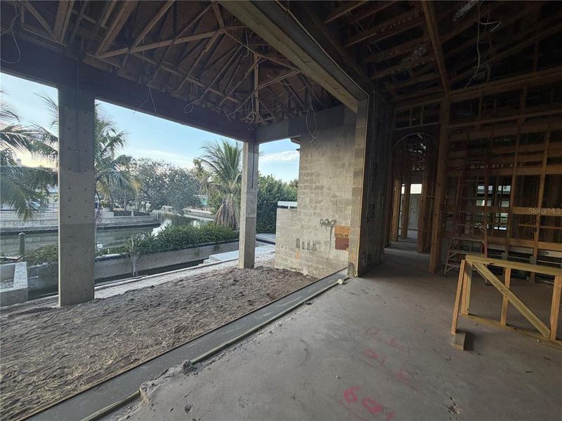 In-progress construction of a new home in , Sarasota, FL (Image 12).