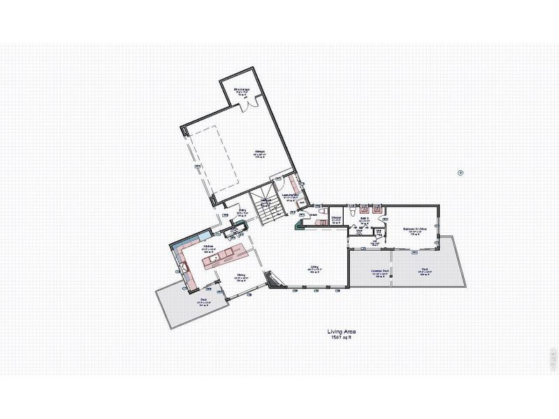 2D floor plan layout of this home in , Estes Park, CO (Image 4).