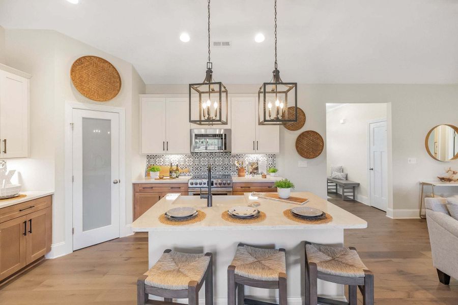 Representative furnished interior of a home built from the Carver by Caviness & Cates Communities in Maggie Way, Wendell (Image 54).