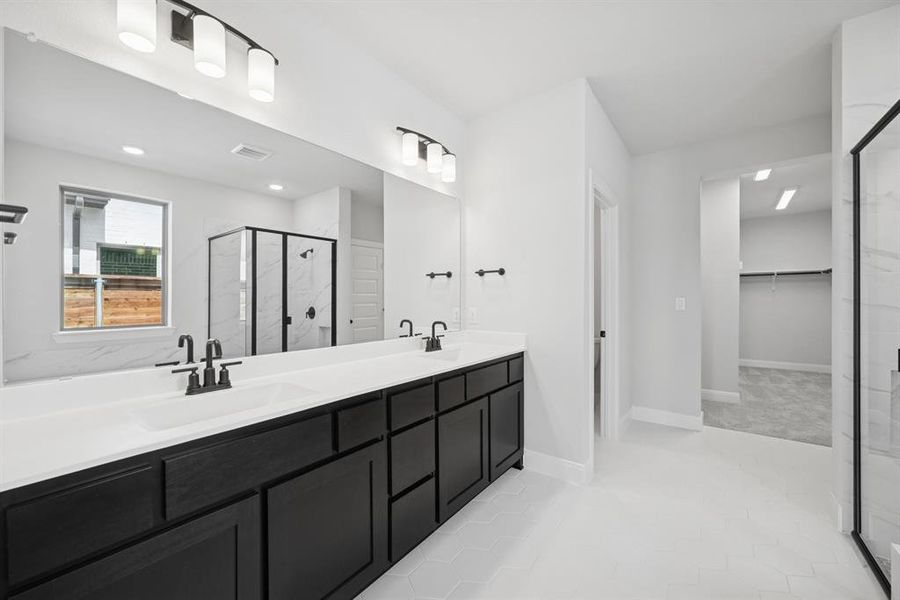 Furnished interior view inside a new home in Solterra - Garden Series, Mesquite (Image 10). Furnished interior view inside a new home in Solterra - Garden Series, Mesquite (Image 10).