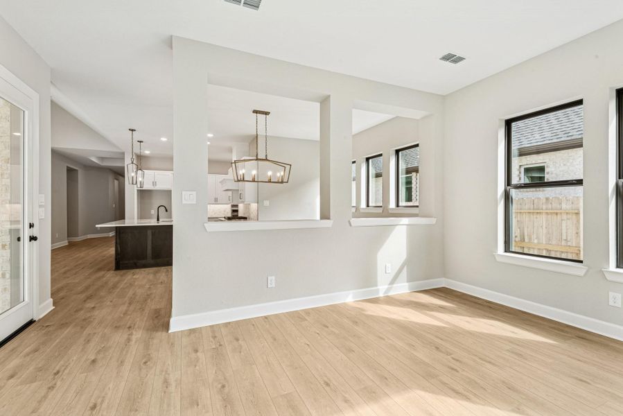 Furnished interior view inside a new home in ARTAVIA 65' Homesites, Conroe (Image 11).