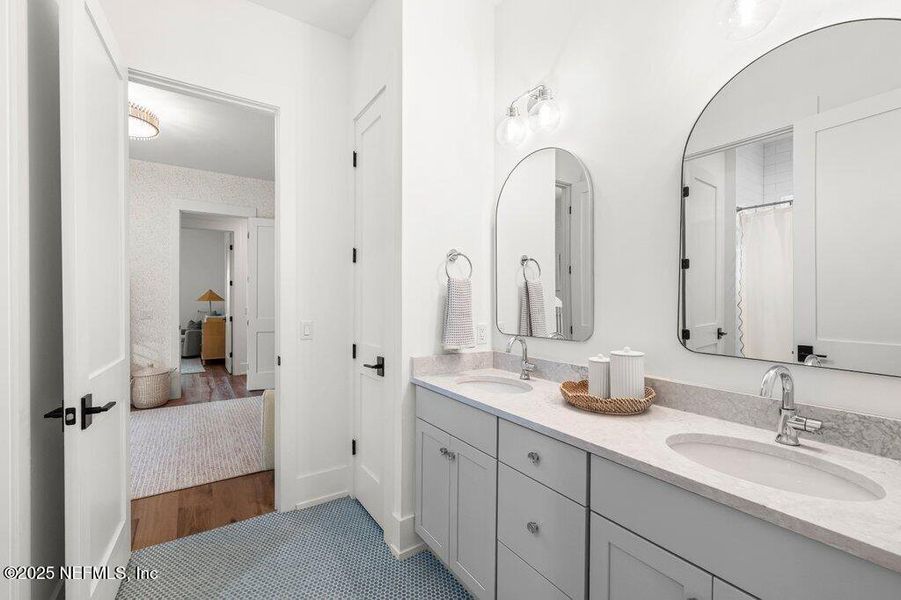 Furnished interior view inside a new home in , Neptune Beach (Image 46).