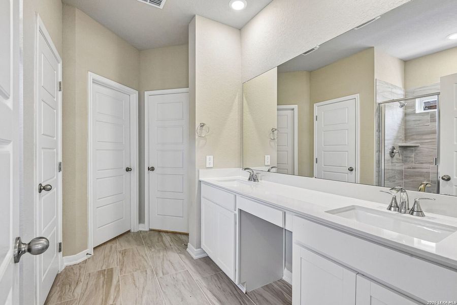 Furnished interior view inside a new home in Royal Crest, San Antonio (Image 18).