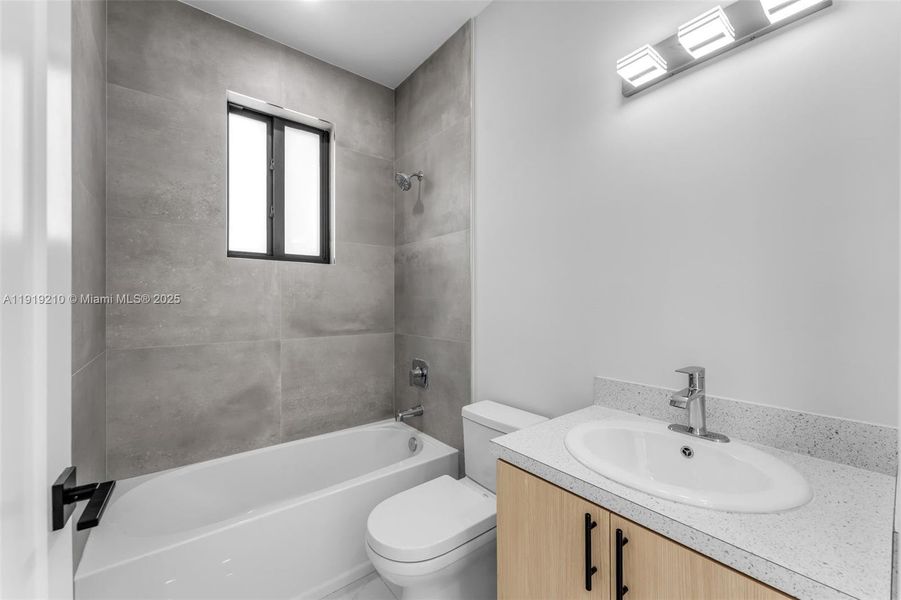 Furnished interior view inside a new home in , Miami (Image 6).