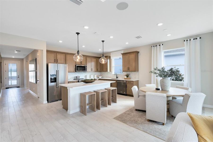 Furnished interior view inside a new home in Waterstone at Halifax Plantation, Ormond Beach (Image 19).