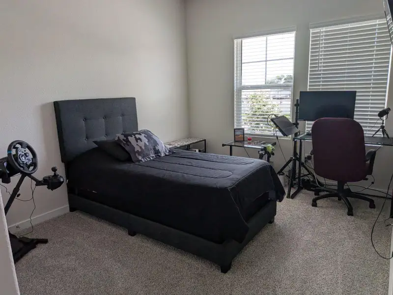 Furnished interior view inside a new home in McClendon Park Village, Houston (Image 11).