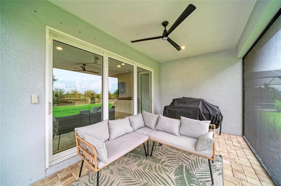 Exterior details and patio area of a home in , Sarasota (Image 30).