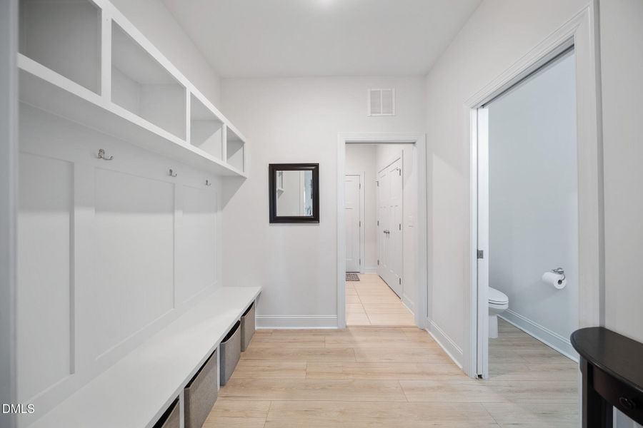 Mud area/Half Bath