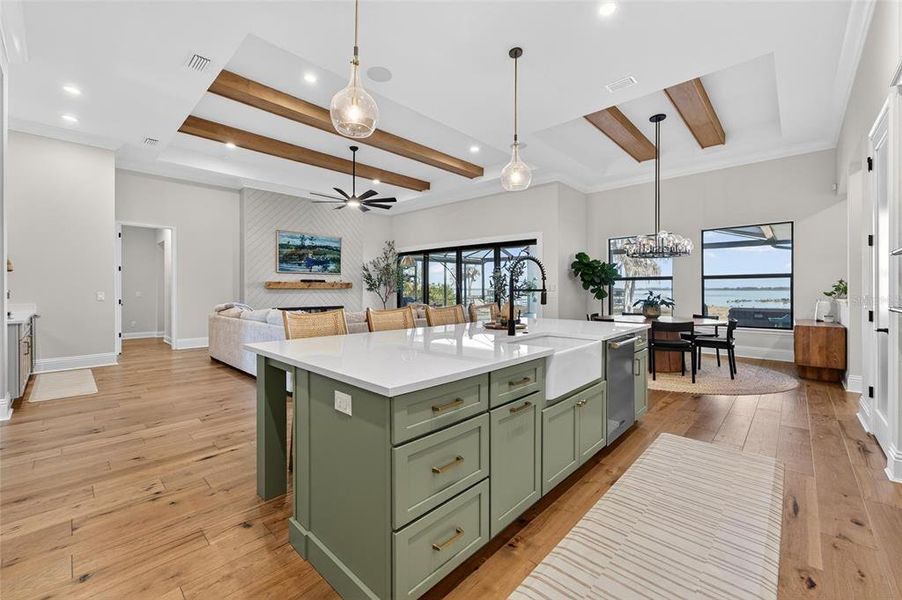 Furnished interior view inside a new home in , Bartow (Image 54).