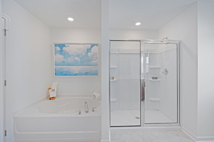 Representative furnished interior of a home built from the Fairfield by Taylor Morrison in Heritage River, Euharlee (Image 17).