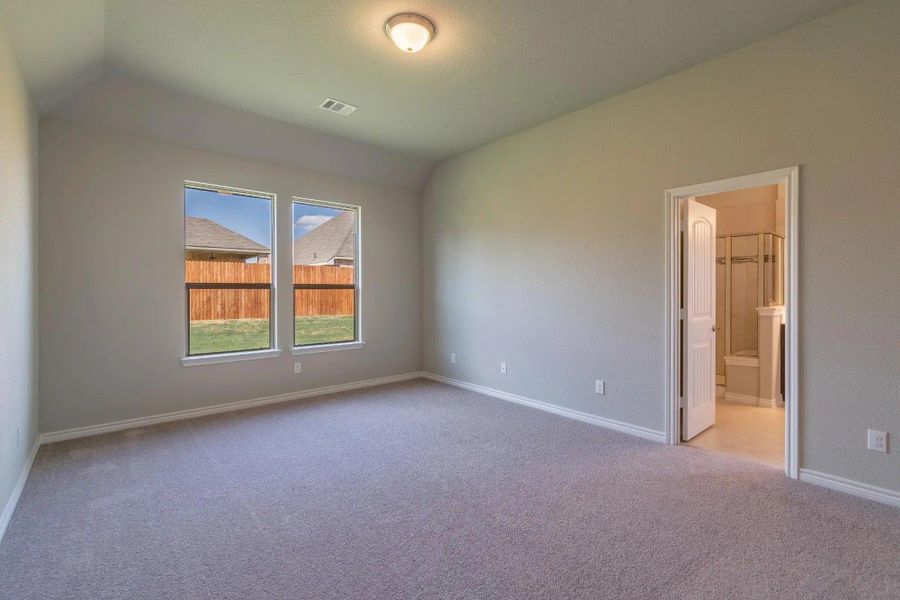 Primary Bedroom | Concept 2027 at Villages of Walnut Grove in Midlothian, TX by Landsea Homes