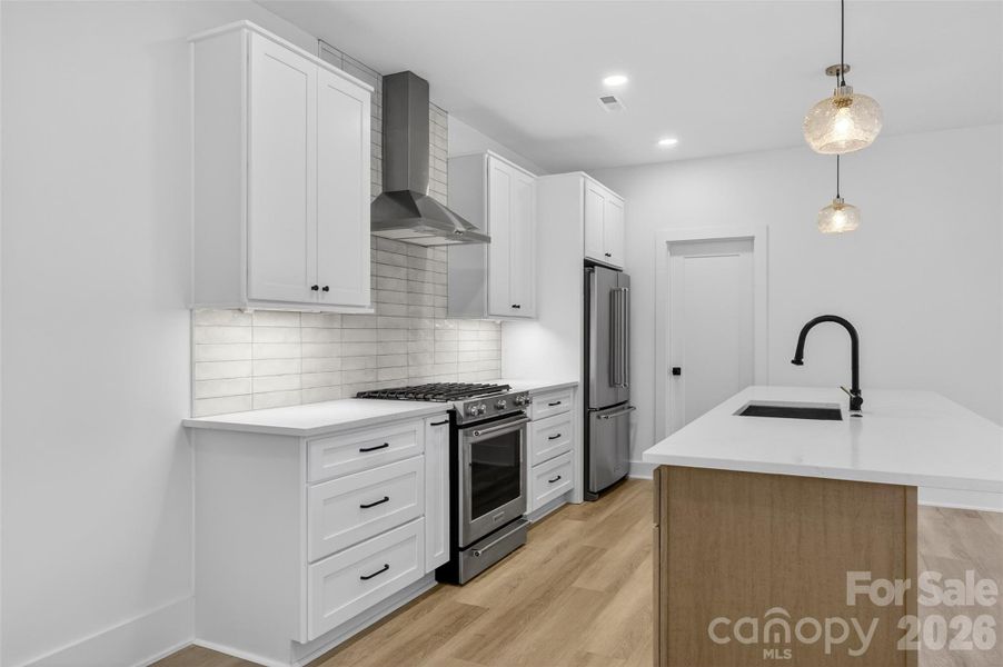 Furnished interior view inside a new home in , Charlotte (Image 26). Furnished interior view inside a new home in , Charlotte (Image 26).