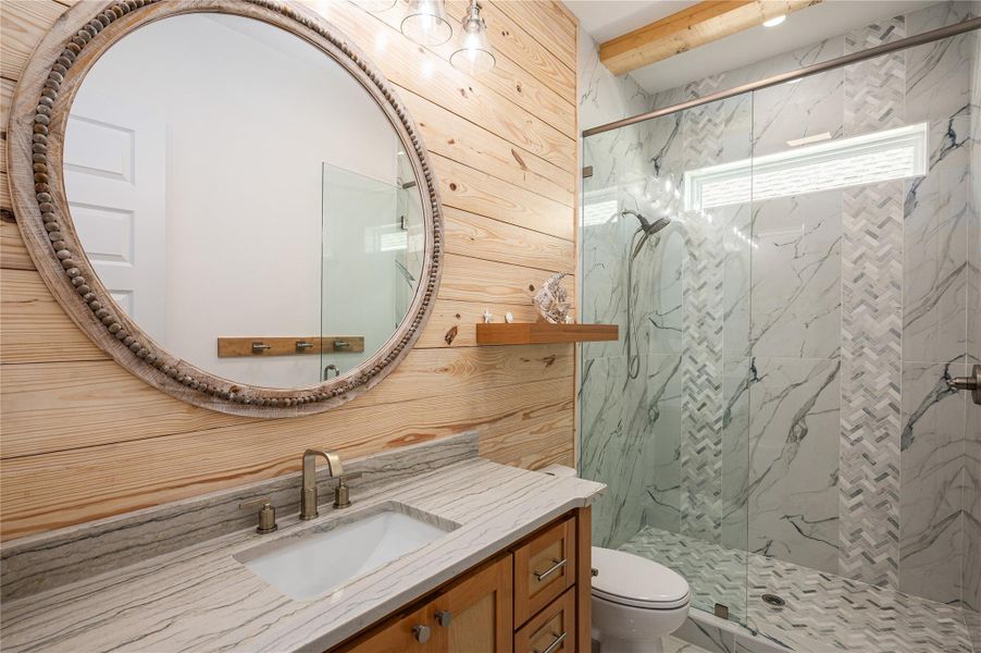 Furnished interior view inside a new home in , Bolivar Peninsula (Image 44).
