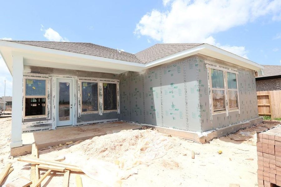 In-progress construction of a new home in , Magnolia, TX (Image 7).