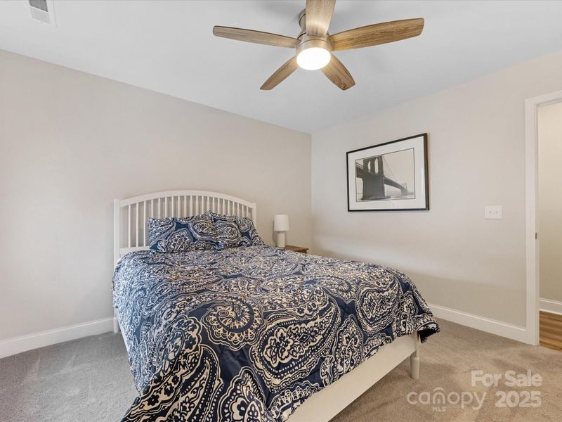 Furnished interior view inside a new home in Towns at Rea Colony, Charlotte (Image 5).