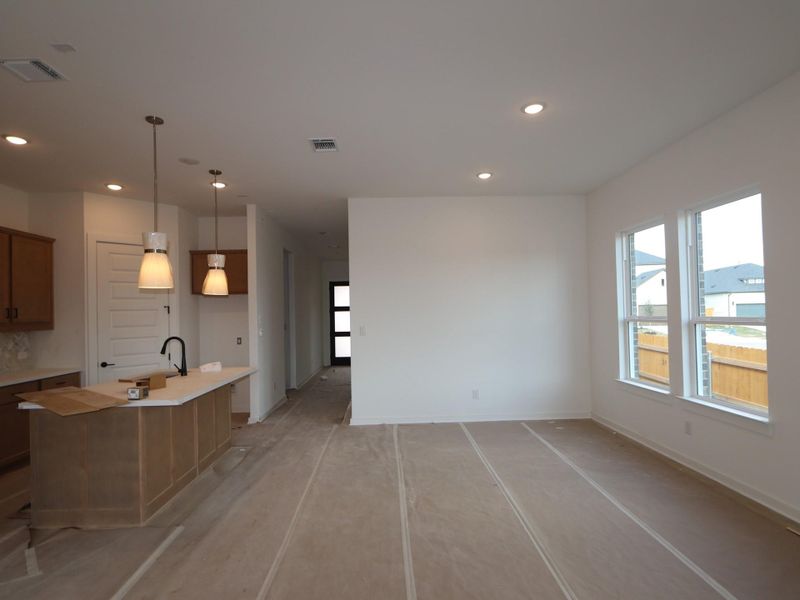 In-progress construction of a new home in Heritage, Dripping Springs, TX (Image 11).