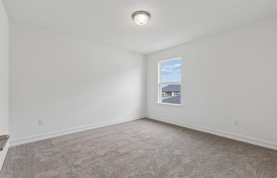 Spacious secondary bedroom