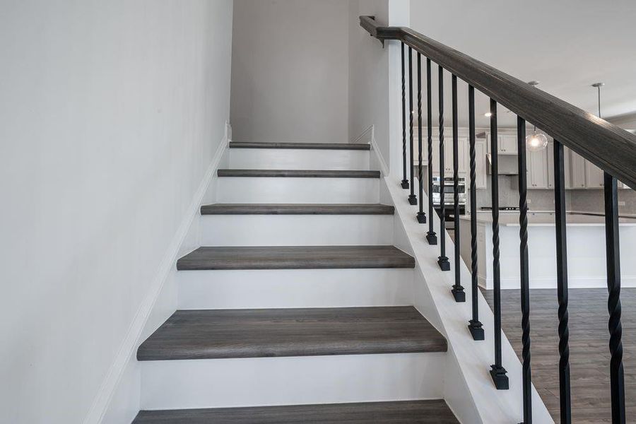 Spacious, unfurnished interior of a new home in Bennett Farm, Loganville (Image 26). Spacious, unfurnished interior of a new home in Bennett Farm, Loganville (Image 26).
