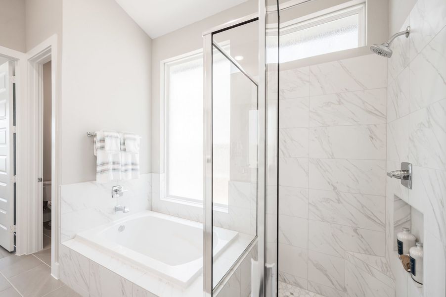 Representative furnished interior of a home built from the Verdin by Tri Pointe Homes in Pecan Ridge, Fulshear (Image 72).